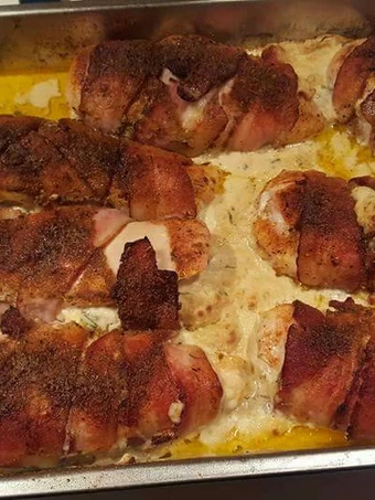 Easy Way Prepare Recipe Stuffed &amp; Wrapped Chicken Breasts that is  Makes Drooling, Perfect}