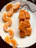 Nagpuri Santra Barphi (Orange Barphi) Vidarbha Special