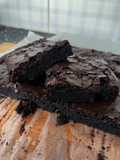 Brownie fudge súper chocolatoso