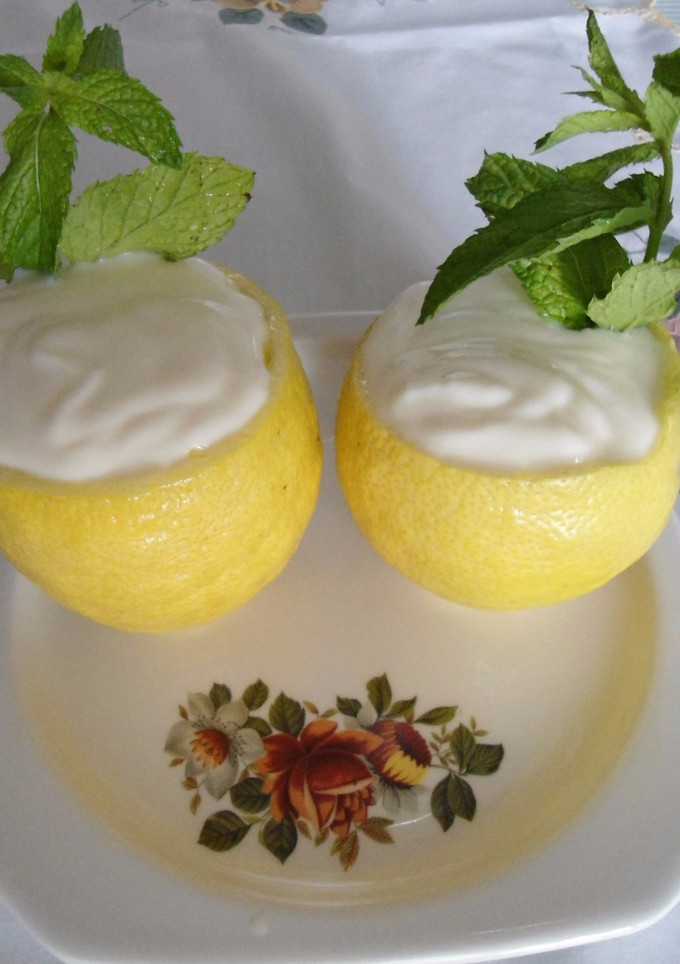 Una foto de Crema de limón