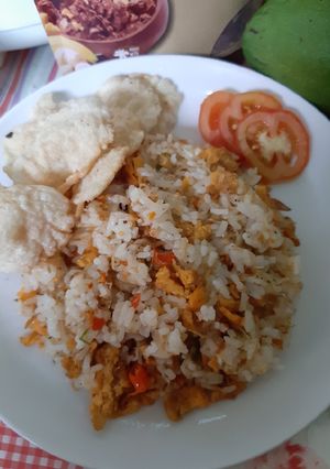 Foto resep Nasi goreng teri medan
