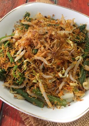 Foto resep Urap Sayuran (Bumbu di gongso tdk cepat basi)
