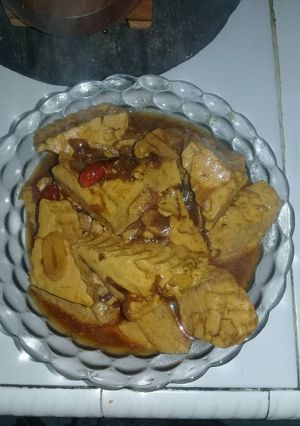 Foto resep Tahu pedes manis irit
