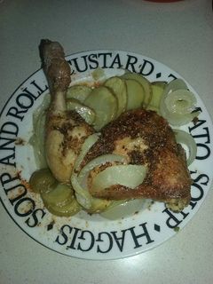 Una foto de Pollo al microondas