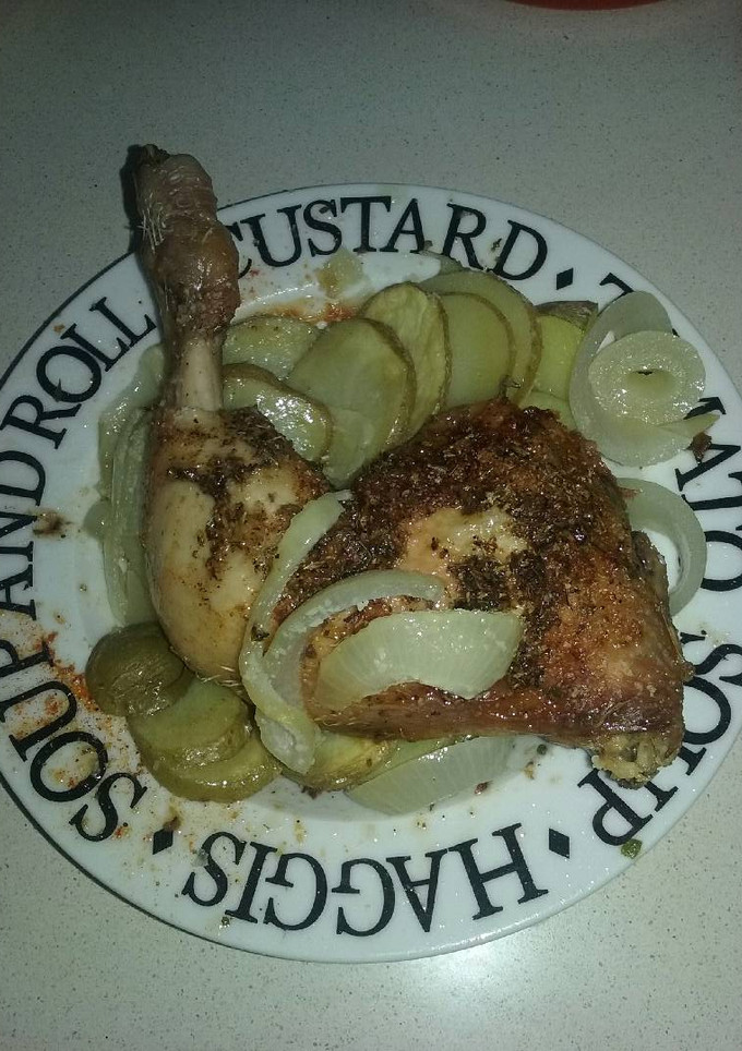 Una foto de Pollo al microondas