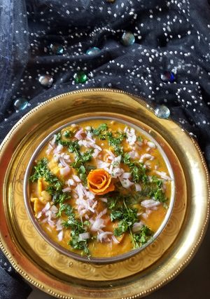 A picture of Dal Dhokli.