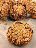 Dolcetti alle noci e fiocchi di mais