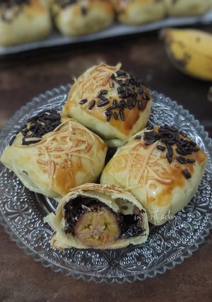 Foto resep Bolen Pisang Cokelat Keju