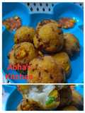 Rice cheese corn balls