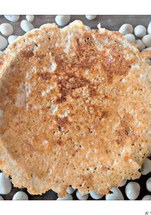 A picture of Rava dosa.
