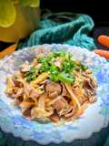 Stir-Fried Veggie Tortilla Strips (Mexican Tortilla Version)