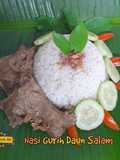 Nasi Gurih Daun Salam