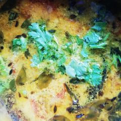 A picture of Gujarati kadhi.