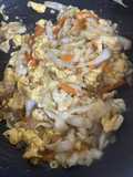 Cabbage, Carrots with Egg