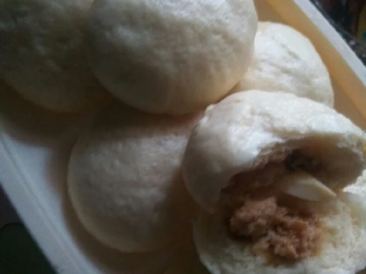 Cara Sederhana Membikin Resep  Bakpao kukus praktis yang Lezat, Lezat Sekali