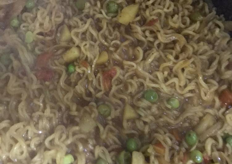 Simple Way to Prepare Perfect Veg masala maggi