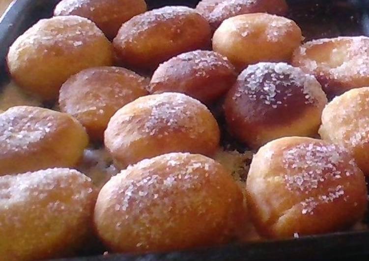 Donas beignets sin huevo RECETA Fácil