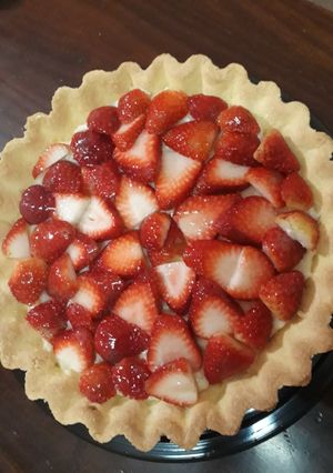 Una foto de Tarta de frutilla ♥️😍