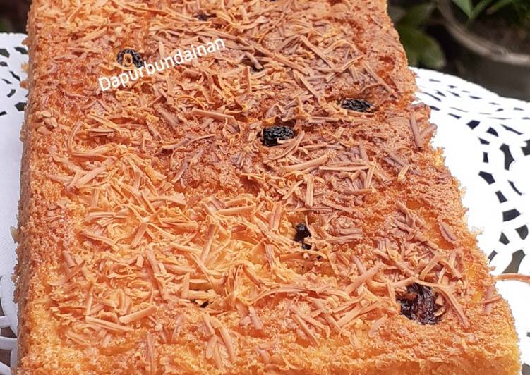 Resep Bolu tape kismis sederhana, Lezat