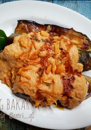 Foto resep Terong Bakar Bumbu Kacang