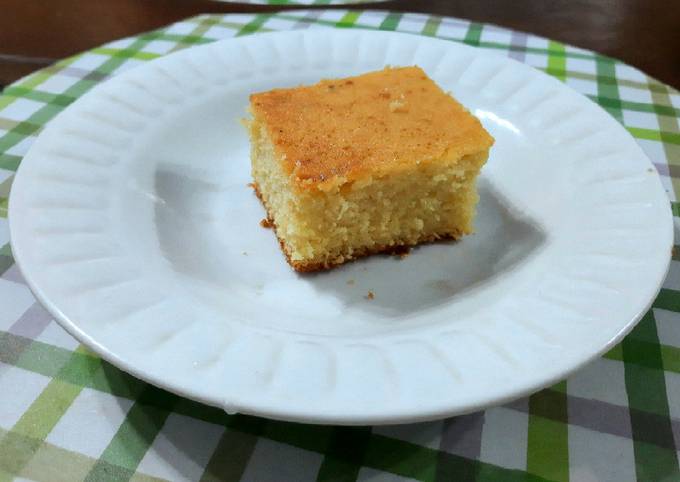 Bolo de Fubá Vegano - Receita