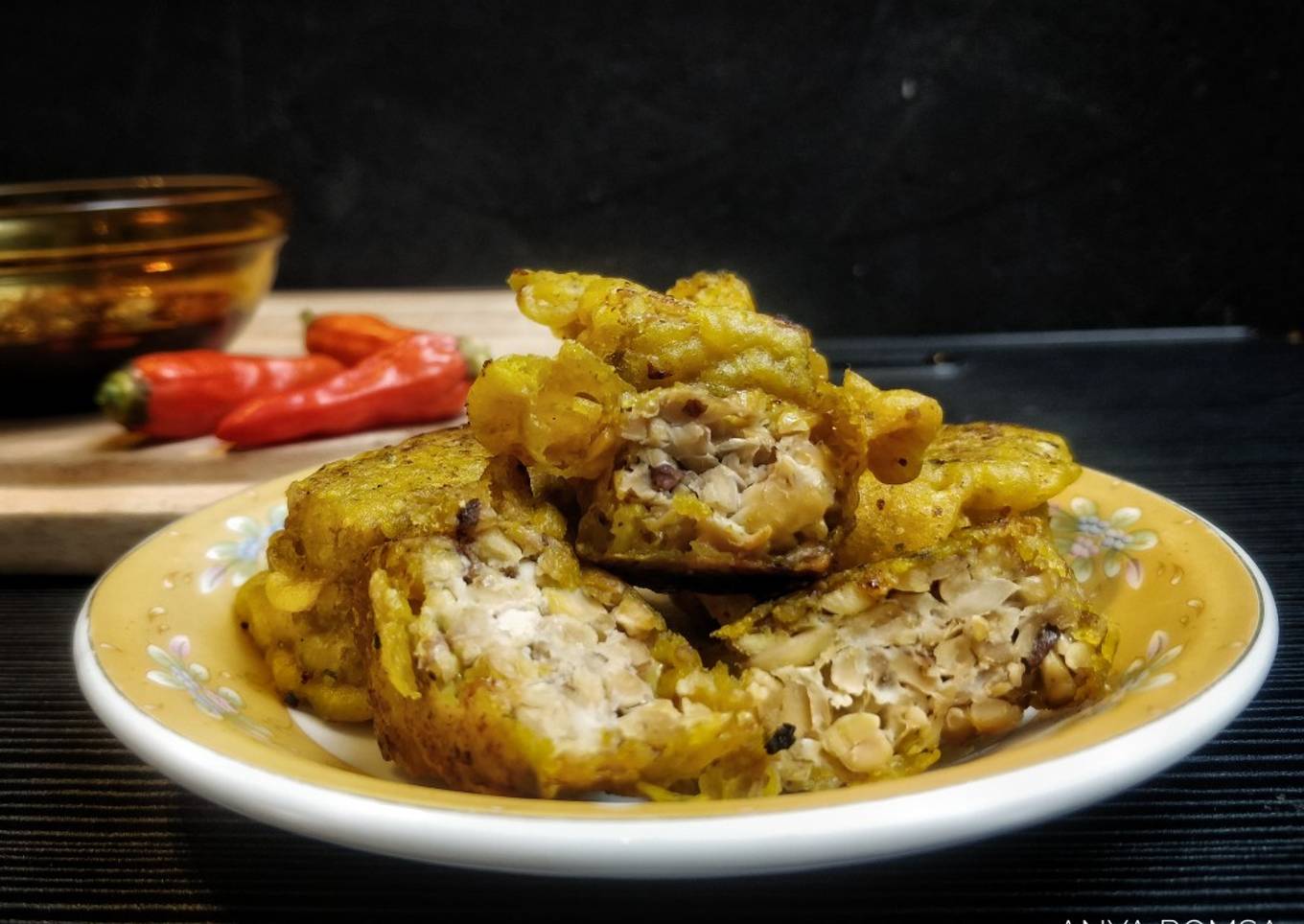 Tempe kacang goreng tepung