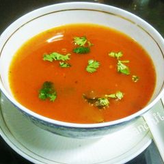 Tomato Coriander Healthy Soup A picture of Tomato Coriander Healthy Soup.