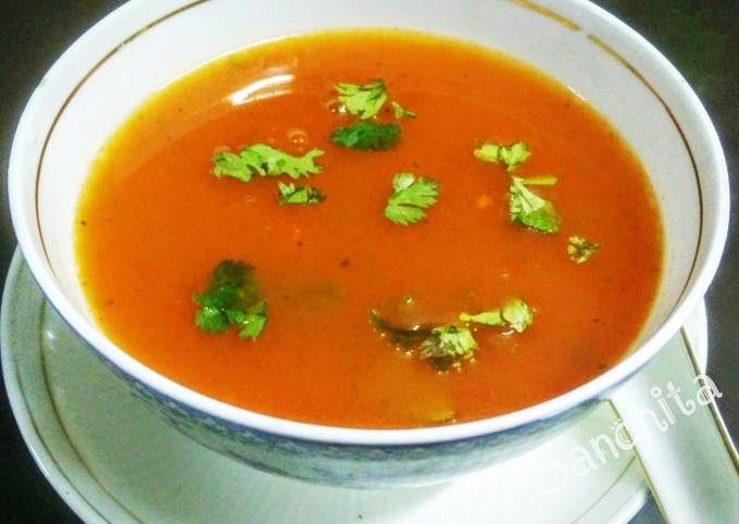 Recipe of Award-winning Tomato Coriander Healthy Soup