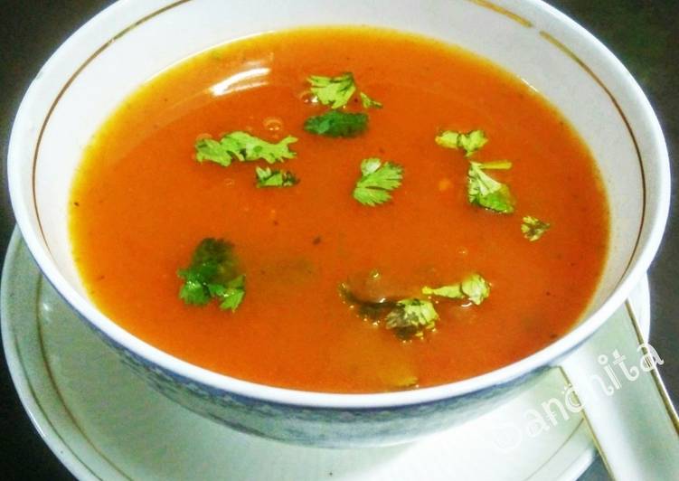 How to Prepare Recipe of Tomato Coriander Healthy Soup