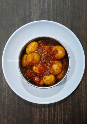 Foto resep Telur Puyuh Pedas Manis