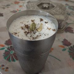 A picture of Punjabi sweet lassi.