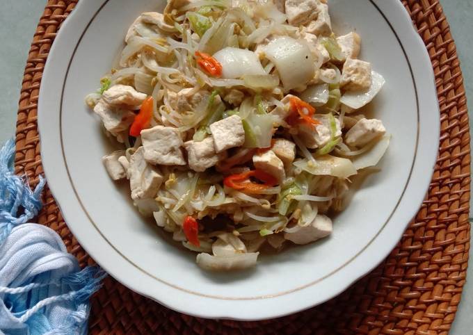 Cara membuat Tumis Sawi Putih Tahu Tauge Cara membuat Tumis Sawi Putih Tahu Tauge