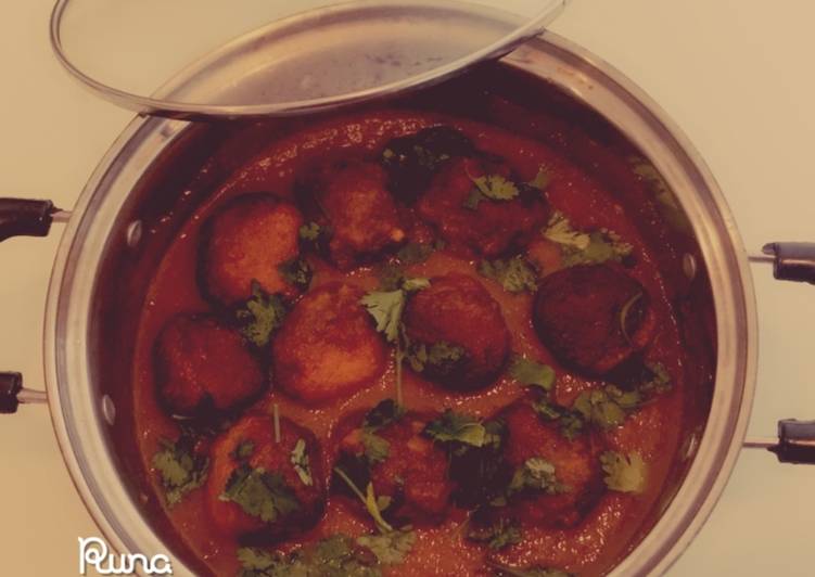 Recipe of Ultimate Talapia Fish Ball in Peri Peri Curry