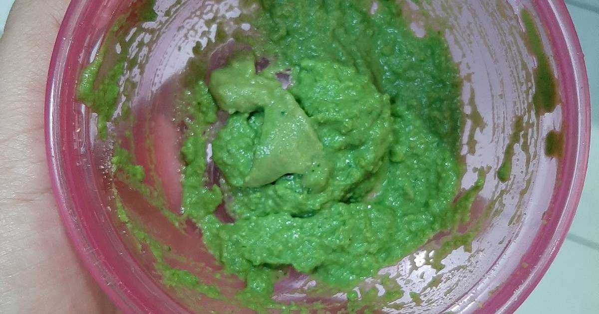 Resep Mpasi Bayam Jepang, Jamur Shimeji, Tahu, Daging cincang oleh