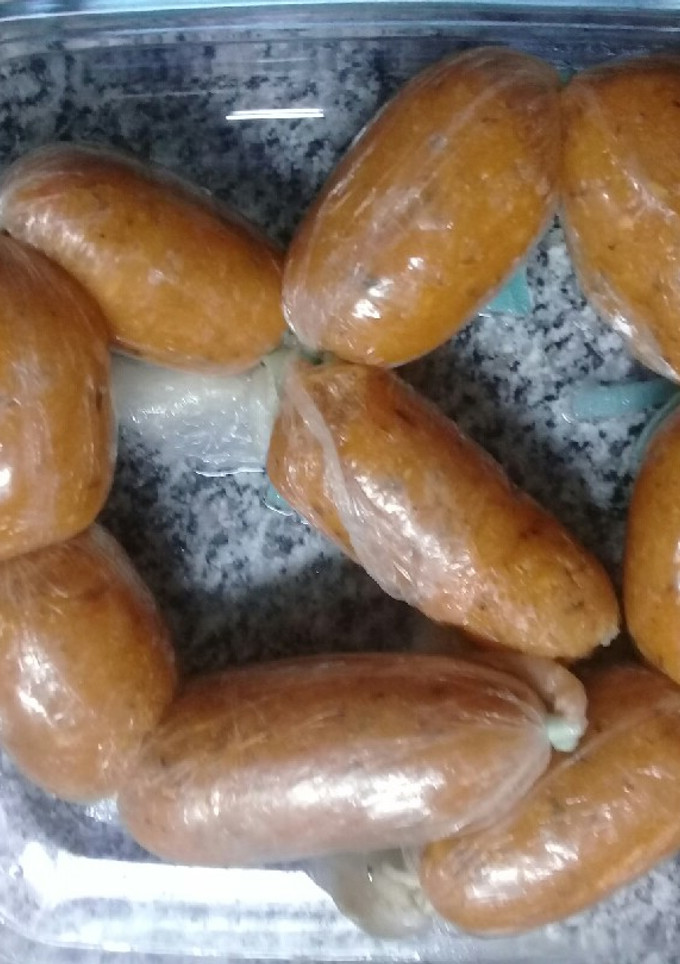 Una foto de Chorizos veganos! Riquísimos y saludables!