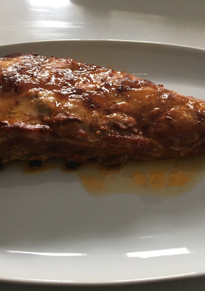 Una foto de Costillas al horno al estilo cajún