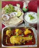 Kolhapuri Tambda Rassa (Maharashtrian Cuisine)