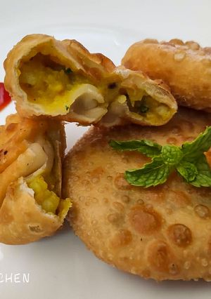 आलू कचोरी (aloo kachori recipe in marathi) रेसिपी चे मुख्य फोटो
