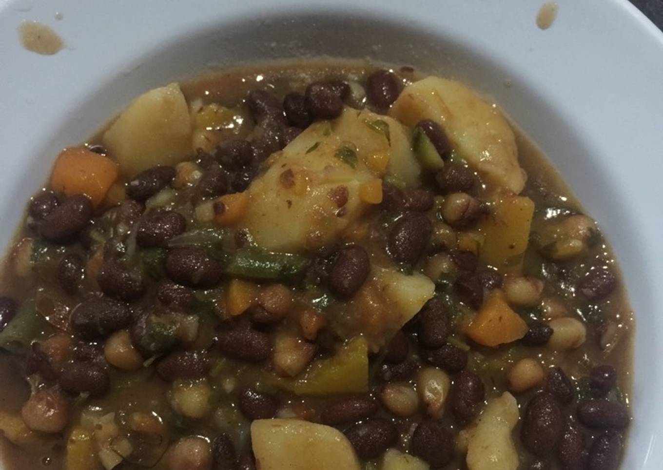 Sweetened githeri