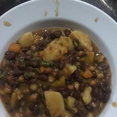 A picture of Sweetened githeri.