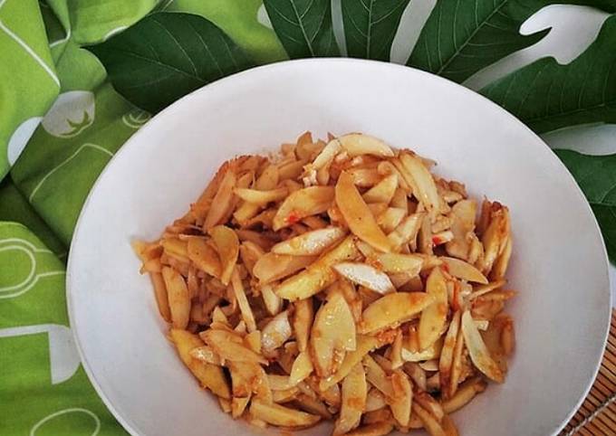 Yuk intip, Resep gampang buat Tumis Jengkol mentah  enak