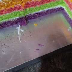 Rainbow cake 3 telur রেসিপির প্রধান ছবি
