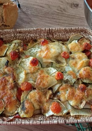 Une photo de Gratin de légumes d'été au Cook Expert