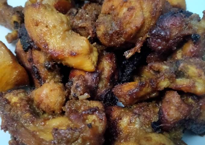 Resep Ayam goreng bacem Anti Gagal