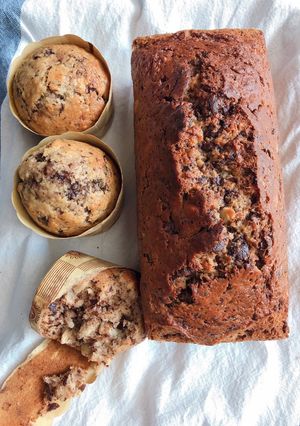 รูปของ Chocolate bananacake(เค้กกล้วยหอมช๊อคโกแลต)