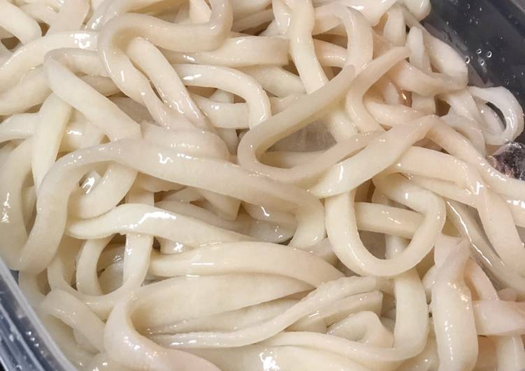 Udon (homemade)