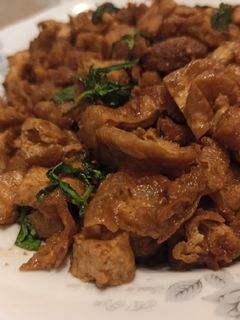 素三杯臭豆腐 的食譜成品照片