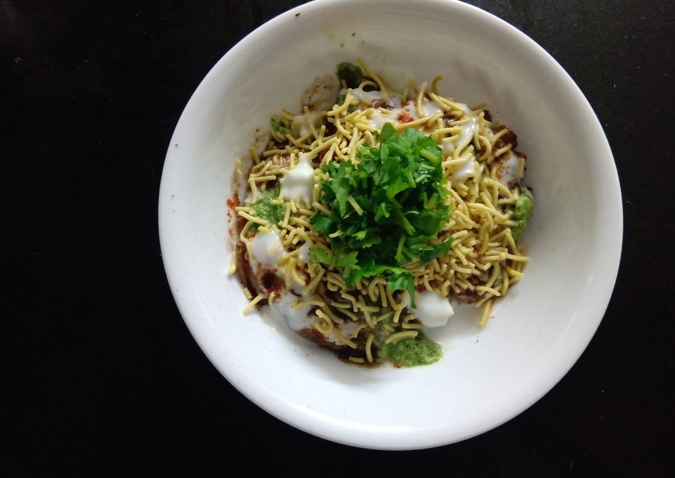 Pressed potato chat