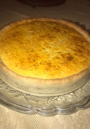 Una foto de Quiche de cebolla caramelizada🧅