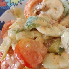 A picture of Cucumber salad.